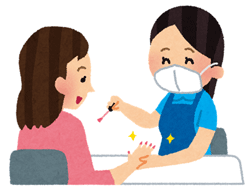 ネイルのイメージイラスト